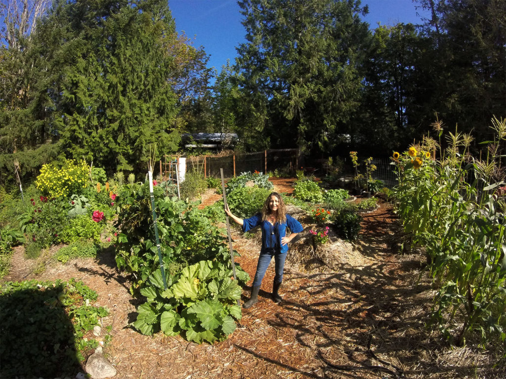 Xanna in Annapurna Garden